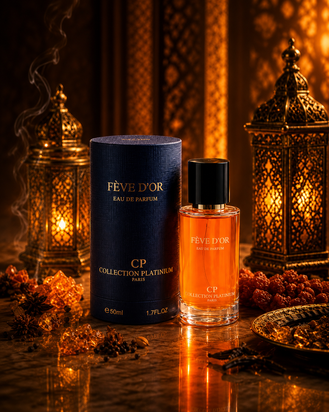 Fève D'or - Extrait de Parfum Homme 50 ml